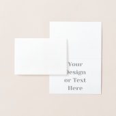 Carte Dorée Customizable Your Design or Text Here Personalized (Affichage)