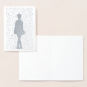 Carte Dorée Danseuse Irlandaise (Affichage)