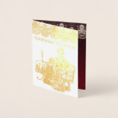 Carte Dorée Dégustation de thé (Devant)