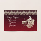 Carte Dorée Dégustation de thé (Intérieur)