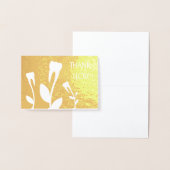 Carte Dorée Dents à fleur de Merci (Affichage)