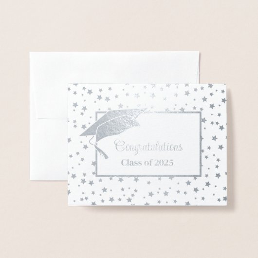 Carte Dorée Diplômé (Devant avec enveloppe)