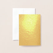 Carte Dorée diplôme de médecine année personnalisable (Derrière avec enveloppe)