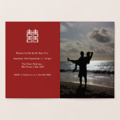 Carte Dorée Double Mariage chinois (Intérieur)