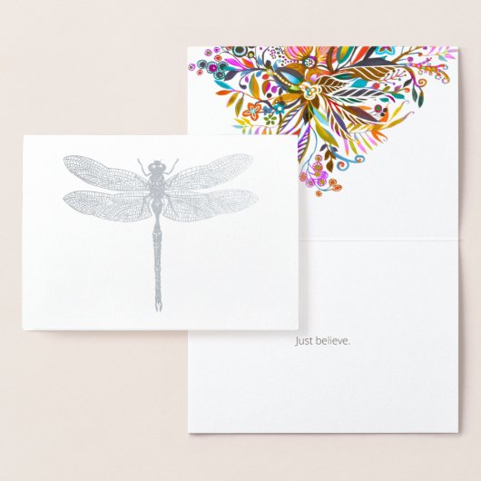 Carte Dorée Dragonfly Magic (Affichage)