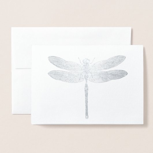 Carte Dorée Dragonfly Magic (Devant avec enveloppe)