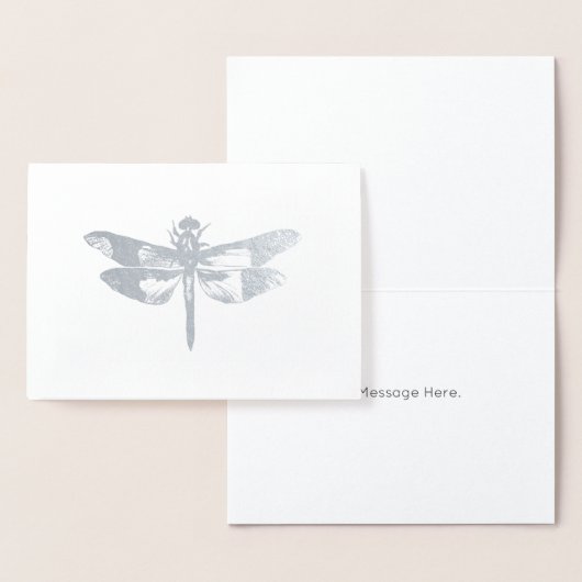 Carte Dorée Dragonfly Shimmer (Affichage)