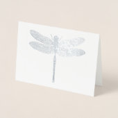 Carte Dorée Dragonfly Simple (Devant)