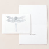 Carte Dorée Dragonfly Simple (Affichage)