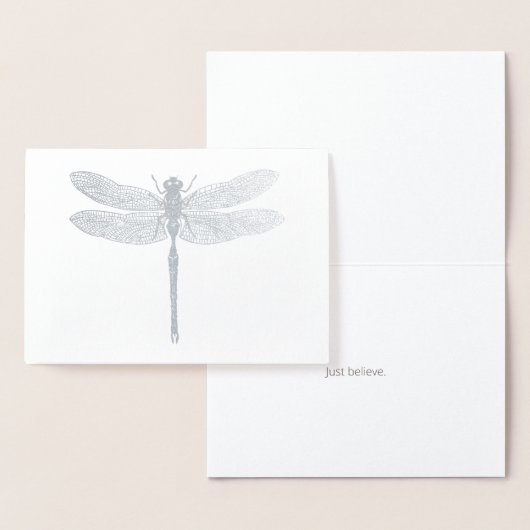 Carte Dorée Dragonfly Simple (Affichage)