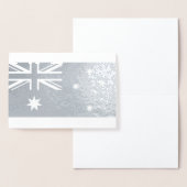 Carte Dorée Drapeau australien (Affichage)