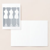 Carte Dorée Dressform Mannequin Mode Couture Souris (Affichage)