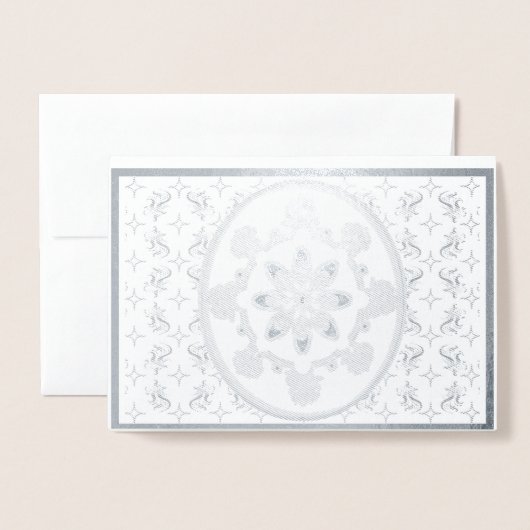 Carte Dorée Élégance simple (Devant avec enveloppe)