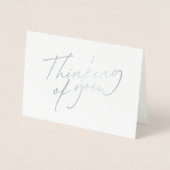 Carte Dorée Elégant Penser à votre script (Devant)