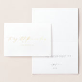 Carte Dorée Ellesmere À Ma Fête De Mariage Mère En Lois (Affichage)