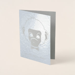 Carte Dorée être mon meilleur homme, monsieur monkey