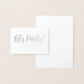 Carte Dorée Faisons la fête ! (Affichage)