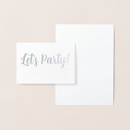 Carte Dorée Faisons la fête ! (Affichage)