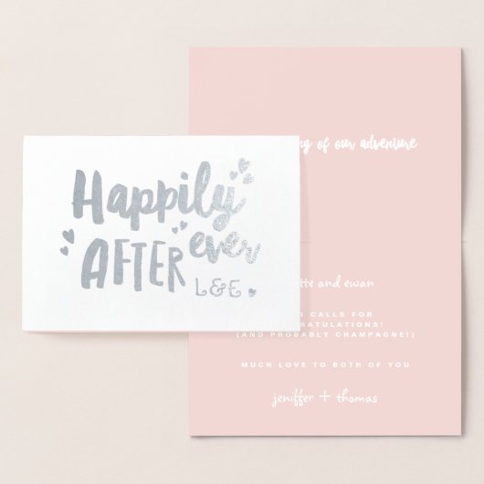 Carte Dorée Félicitations pour votre mariage, heureux pour tou (Affichage)