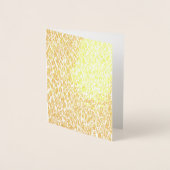 Carte Dorée Feuille d'or (Devant)