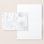 Carte Dorée Feuilles d'automne (Affichage)