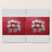 Carte Dorée Fiche d'invitation pour le dîner de répétition mar (Intérieur)