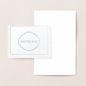 Carte Dorée Fiche Merci (Affichage)