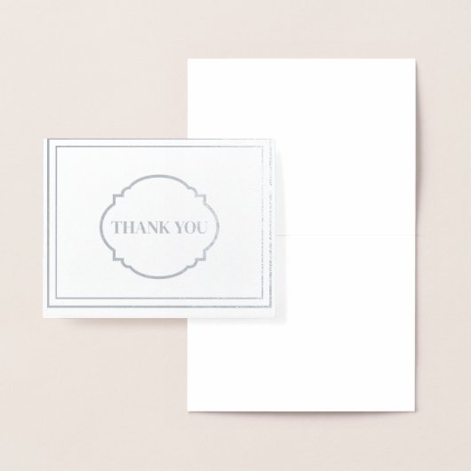 Carte Dorée Fiche Merci (Affichage)