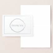 Carte Dorée Fiche Merci (Affichage)