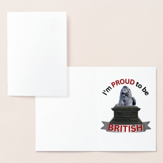 Carte Dorée Fière de nos îles (Affichage)