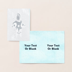 Carte Dorée Fractal Inuit Hunter