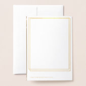 Carte Dorée Glam Gold Drips 50 & Fab Anniversaire Fête Real In (Derrière avec enveloppe)