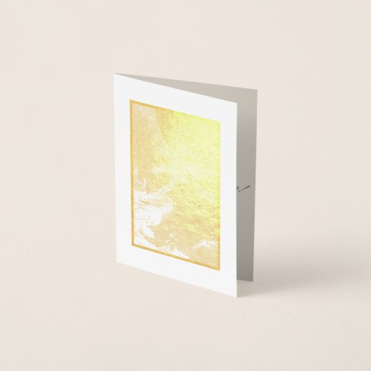 Carte Dorée Gold antique art chinois Joyeux anniversaire pour  (Devant)