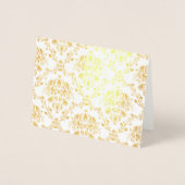 Carte Dorée Gold Damask (Devant)