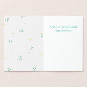 Carte Dorée Gold Worlds Best Mom Ribbon Card (Intérieur)