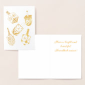 Carte Dorée Golden Dreidels (Affichage)