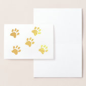 Carte Dorée Golden Paws (Affichage)