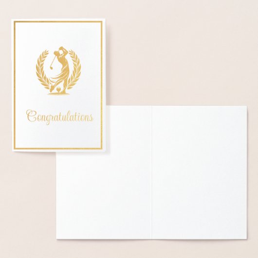 Carte Dorée Golf (Affichage)