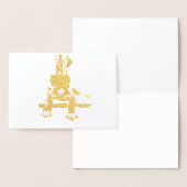 Carte Dorée Grand Danois doré (Affichage)