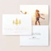 Carte Dorée Gros pins | Photo Holiday Gold (Affichage)