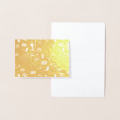 Carte Dorée Halloween (Affichage)