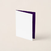 Carte Dorée Halloween Éffrayant Haunted Town Night (Devant)