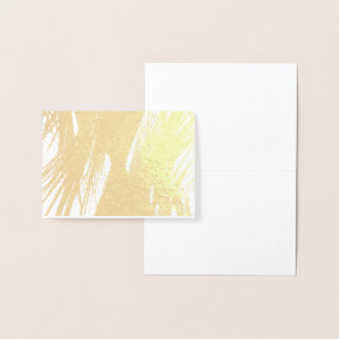 Carte Dorée HAMbWG - Gold Foil Card - Or et blanc