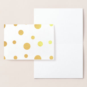 Carte Dorée HAMbWG - Gold Foil Card - Pois