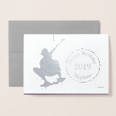 Carte Dorée HAMbWG - Skateboard (Devant avec enveloppe)