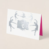 Carte Dorée HAMbyWG - Dance Considérant Félicitations (Devant)
