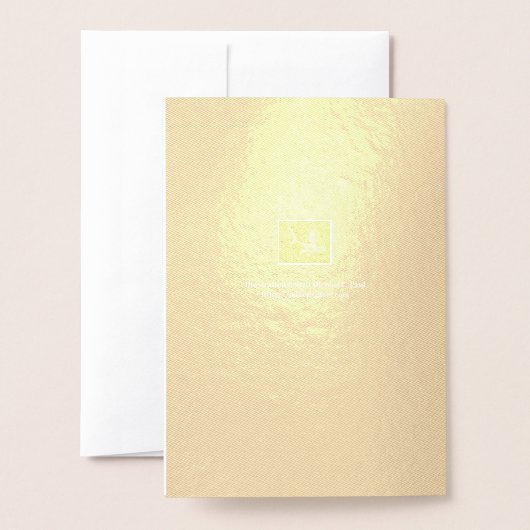 Carte Dorée Héradic (Derrière avec enveloppe)