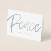 Carte Dorée Hiver paisible | Photo de vacances (Devant)