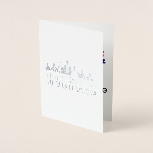 Carte Dorée Honor2Serve (Devant)