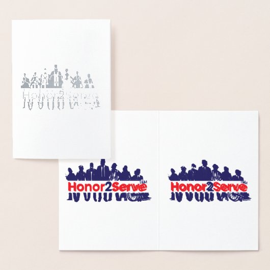 Carte Dorée HonorerPourServir (Affichage)